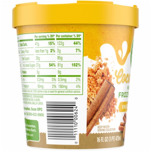Simple Truth™ Dairy Free Coconut Milk Frozen Dessert Pint Perspective: left