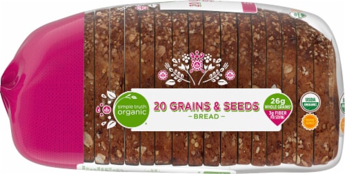 Simple Truth Organic® 21 Grains & Seeds Bread Perspective: left