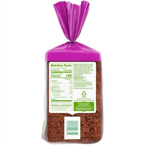 Simple Truth Organic® Flax & Chia Bread Perspective: left
