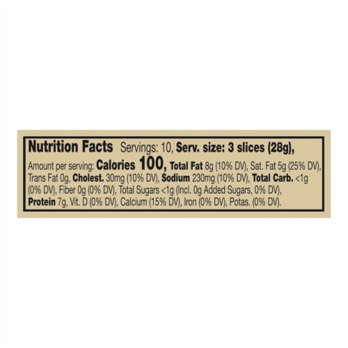 Private Selection® Gouda Cheese Cracker Cuts Perspective: left