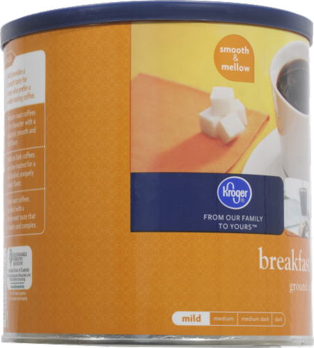 Kroger® Breakfast Blend Mild Roast Ground Coffee Perspective: left