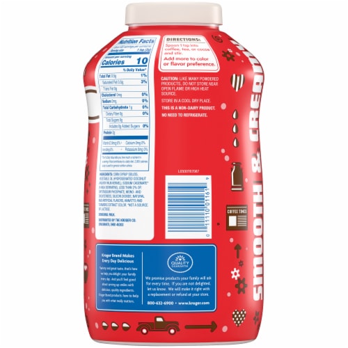 Kroger® Original Non-Dairy Powdered Coffee Creamer Perspective: left