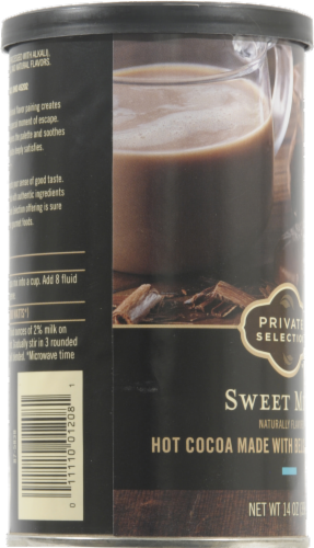 Private Selection™ Sweet Mint Hot Cocoa Made with Belgian Chocolate Mix Perspective: left