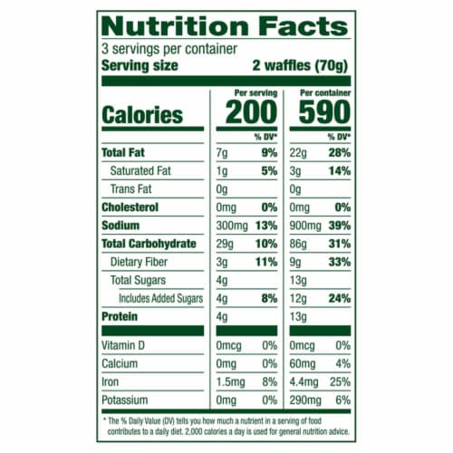 Simple Truth Organic™ Homestyle Waffles Perspective: left