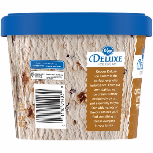 Kroger® Deluxe Chocolate Butter Toffee Ice Cream Perspective: left