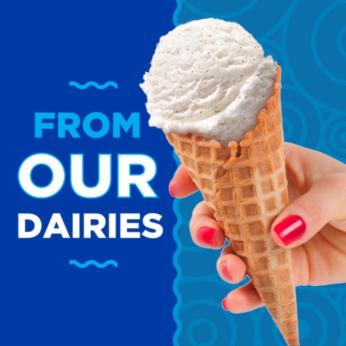 Kroger® Deluxe Artisan Vanilla Bean Ice Cream Pint Perspective: left