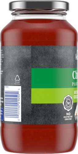 Kroger® Chunky Green Pepper & Mushroom Pasta Sauce Perspective: left
