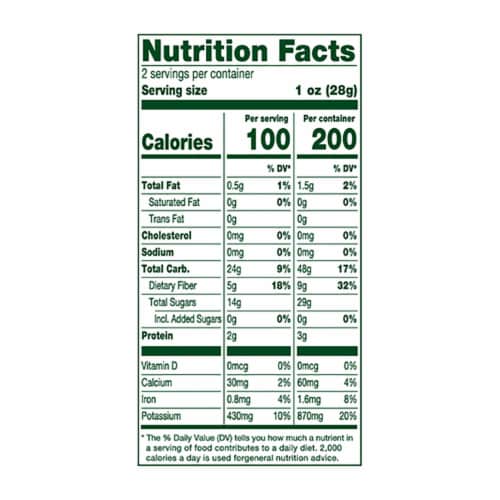 Simple Truth® No Sugar Added Freeze-Dried Strawberries and Bananas BIG DEAL! Perspective: left