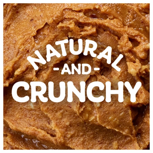 Kroger® Natural Peanut Butter Crunchy Perspective: left