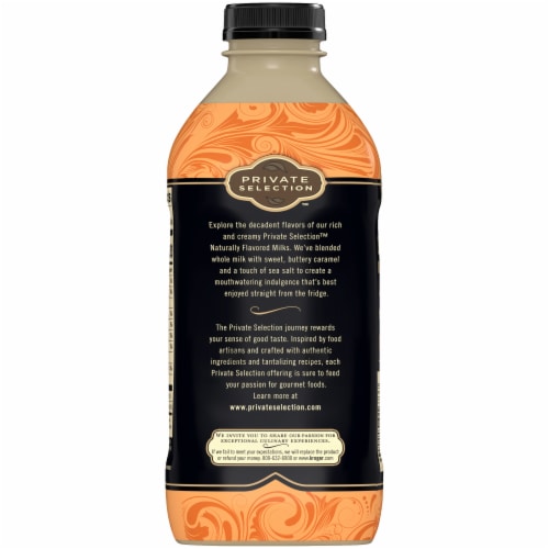 Private Selection® Primo Pastures Sea Salt Caramel Milk Quart Perspective: left