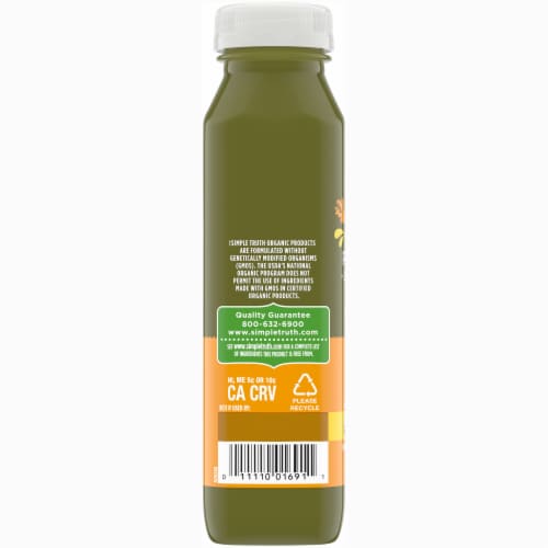 Simple Truth Organic® Pineapple Cucumber Ginger Cold Pressed Juice Blend Perspective: left
