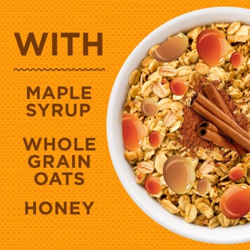 Simple Truth Organic® Oats & Honey Granola Cereal Clusters Perspective: left