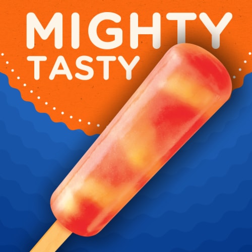 Kroger® Cherry Mango Swirl Mighty Ice Pops Perspective: left
