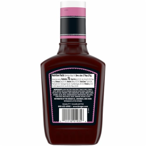 Kroger® Sweet & Tangy BBQ Sauce Perspective: left