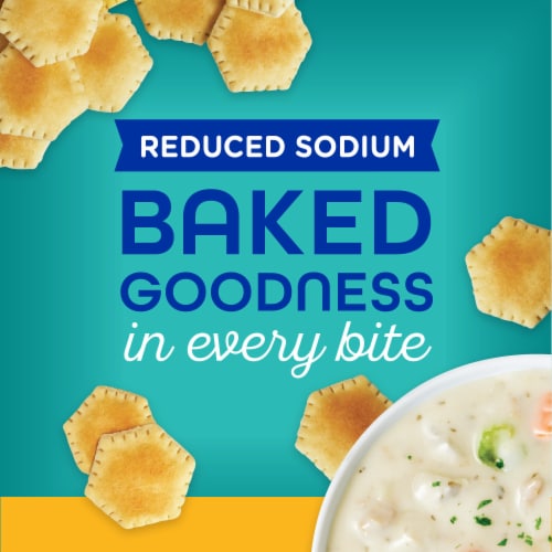 Kroger® Reduced Sodium Oyster Crackers Perspective: left