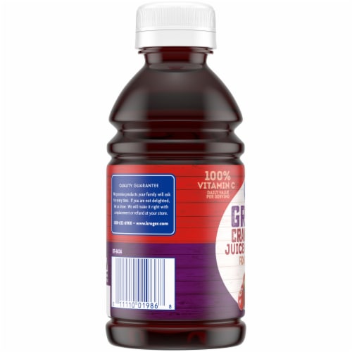 Kroger®  Grape Cranberry Juice Perspective: left