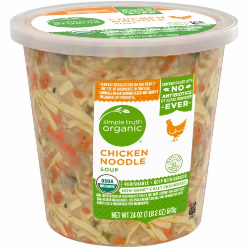 Simple Truth Organic® Chicken Noodle Soup Perspective: left