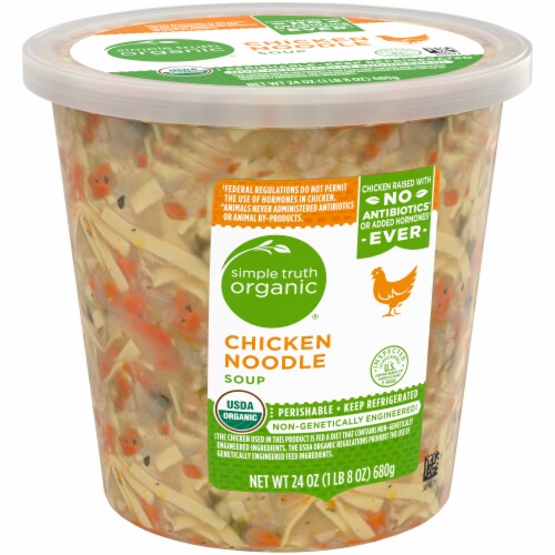 Simple Truth Organic® Chicken Noodle Soup, 24 oz - Foods Co.