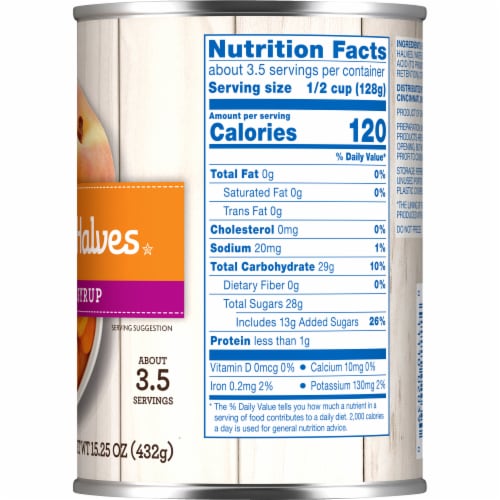 Kroger® Canned Apricot Halves in Heavy Syrup Perspective: left