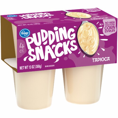 Kroger® Tapioca Pudding Snacks Perspective: left