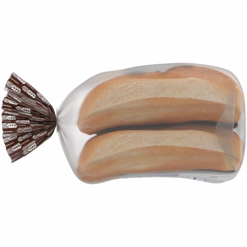 Kroger® 100% Whole Wheat Hoagie Rolls Perspective: left