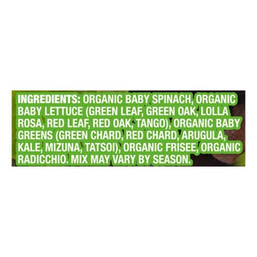 Simple Truth Organic® 50/50 Salad Mix BIG DEAL! Perspective: left