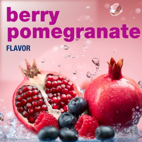 Kroger® Vitamin Berry Pomegranate Water Enhancer Bottle Perspective: left