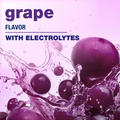 Kroger® Grape Performance Liquid Water Enhancer Perspective: left