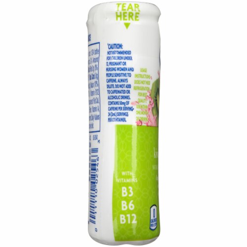 Kroger® Strawberry Kiwi Energy Liquid Water Enhancer Perspective: left