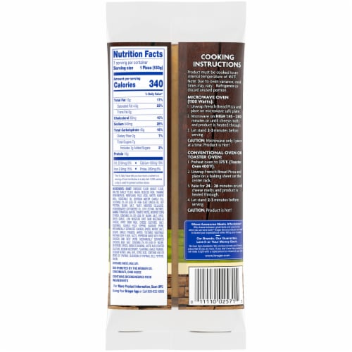 Kroger® Supreme French Bread Pizza Perspective: left