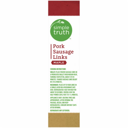 Simple Truth™ Maple Pork Sausage Links Perspective: left
