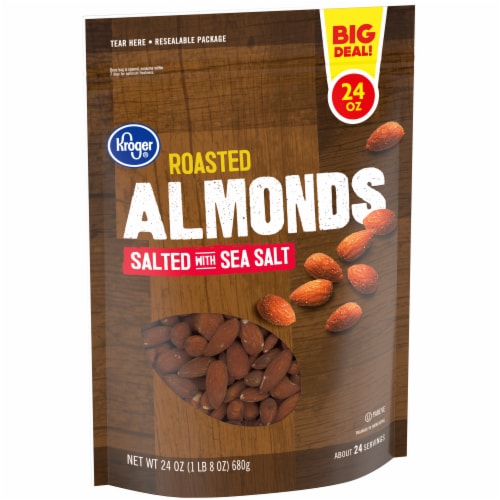 Kroger® Almonds BIG Deal! Perspective: left