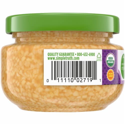 Simple Truth Organic™ Minced Garlic Perspective: left