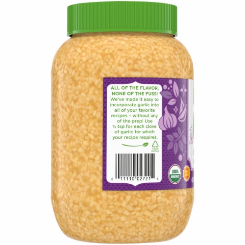 Simple Truth Organic™ Minced Garlic Perspective: left