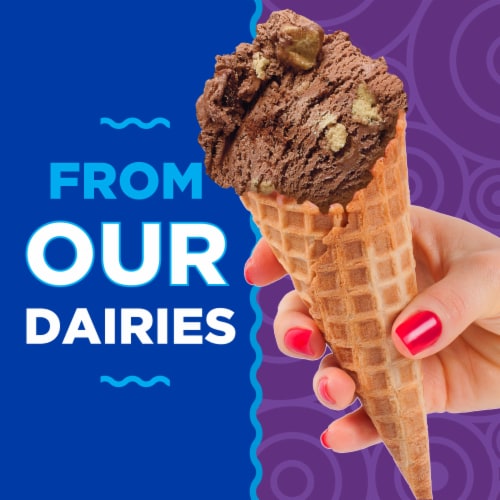 Kroger® Deluxe Brookie Ice Cream Tub Perspective: left