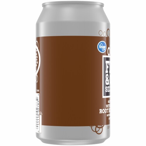 Kroger® Fizz & Co. Seltzers Root Beer Flavor Seltzer Water Perspective: left