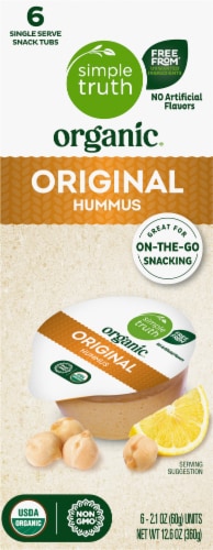 Simple Truth Organic™ Original Hummus Cups Perspective: left