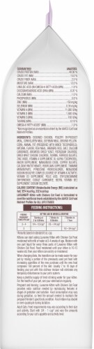 Luvsome® Chicken Dry Kitten Food Perspective: left