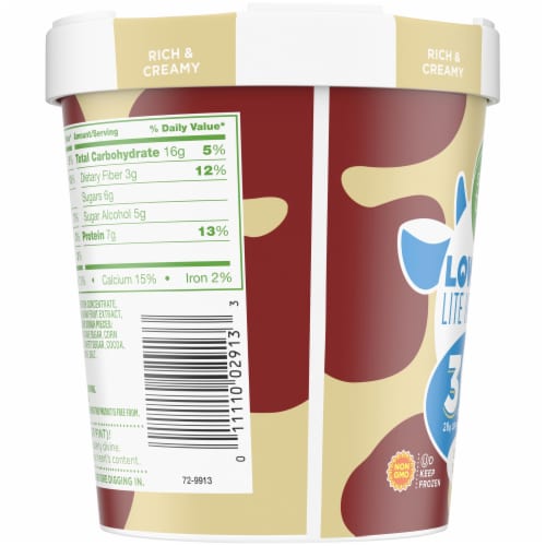 Simple Truth™ Cookie Dough Low Cow Lite Ice Cream Perspective: left