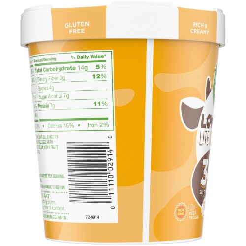 Simple Truth™ Chocolate Peanut Butter Low Cow Lite Ice Cream Perspective: left