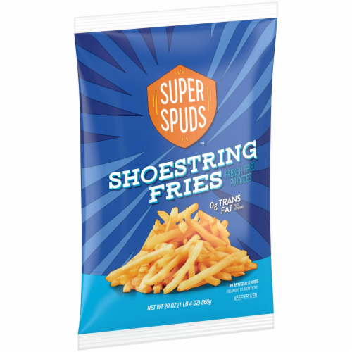 Super Spuds Shoestring Fries Perspective: left