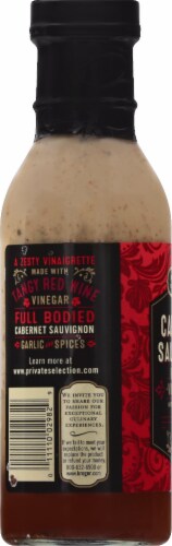Private Selection® Cabernet Sauvignon Red Wine Vinaigrette Dressing Perspective: left