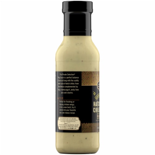Private Selection® Hatch Green Chile Crema Medium Wing Sauce Perspective: left