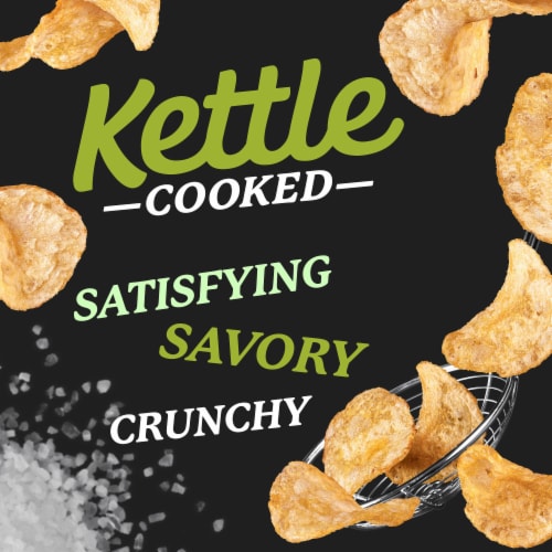 Kroger® Jalapeño Kettle Cooked Potato Chips Perspective: left