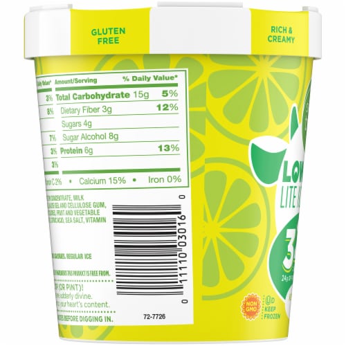 Simple Truth™ Low Cow Key Lime Pie Lite Ice Cream Perspective: left