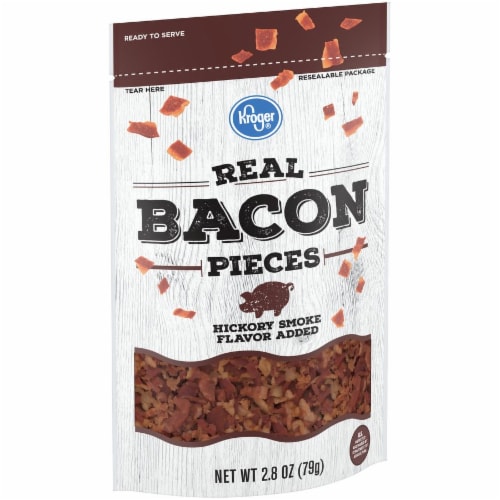 Kroger® Hickory Smoke Flavored Real Bacon Pieces Perspective: left