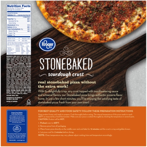 Kroger® Hot Honey Pepperoni Frozen Pizza Perspective: left
