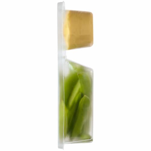 Kroger® Snap Peas & Hummus Snack Tray Perspective: left