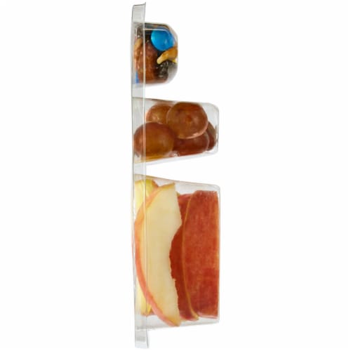 Kroger® Sweet Apples Grapes & Trail Mix Snack Tray Perspective: left
