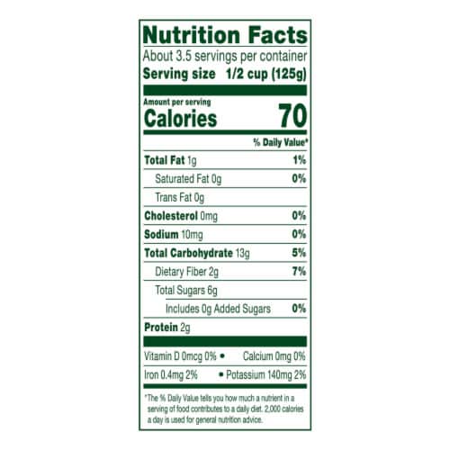 Simple Truth Organic® No Salt Added Whole Kernel Super Sweet Corn Perspective: left